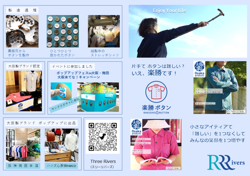 Three Riversリーフレット
活動など