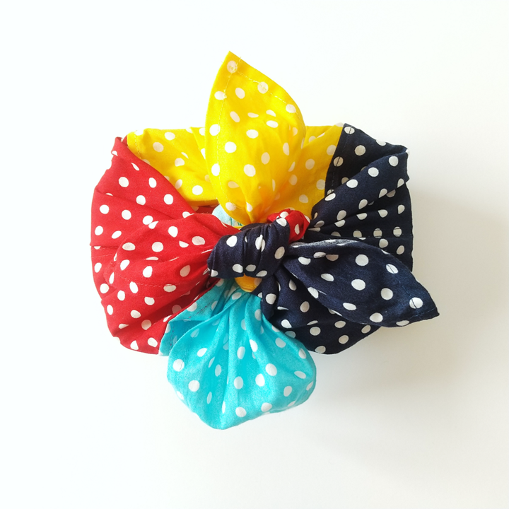 本結びの完成状態
縦方向と横方向にきれいに結ばれています